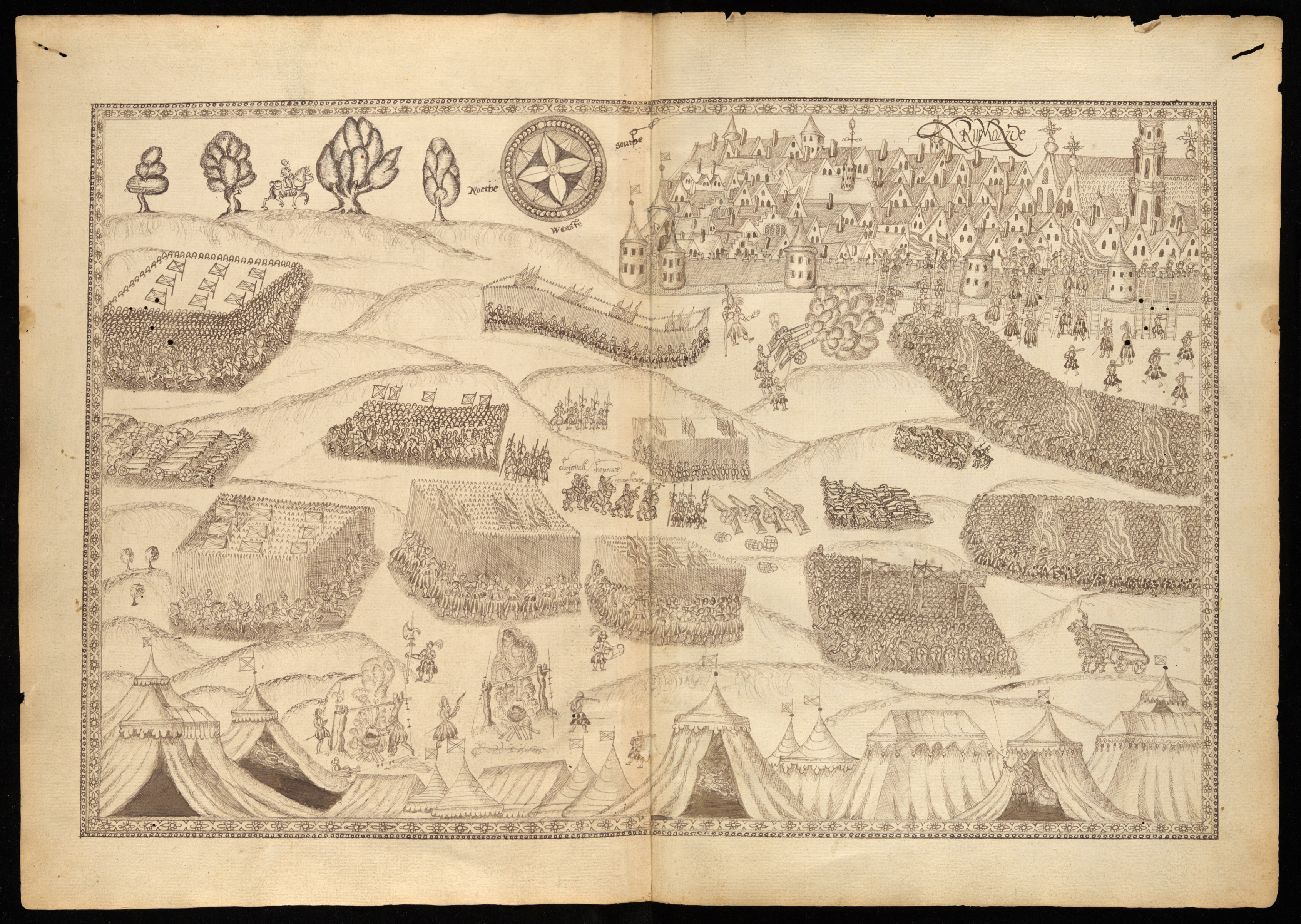 Folio 7v - 8r - Roermond